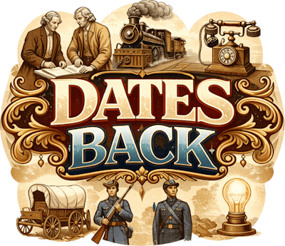 Dates Back logo for 1800
